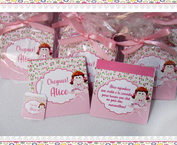 Sachê de Chá Personalizado Chá de Boneca
