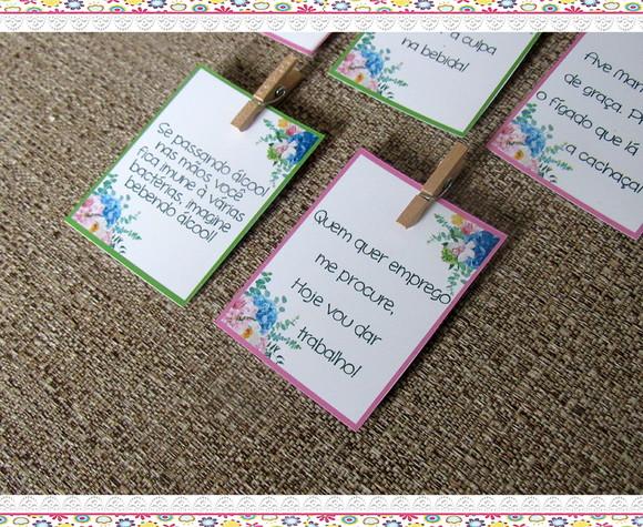 Tag para Drinks com Mini Pregadores