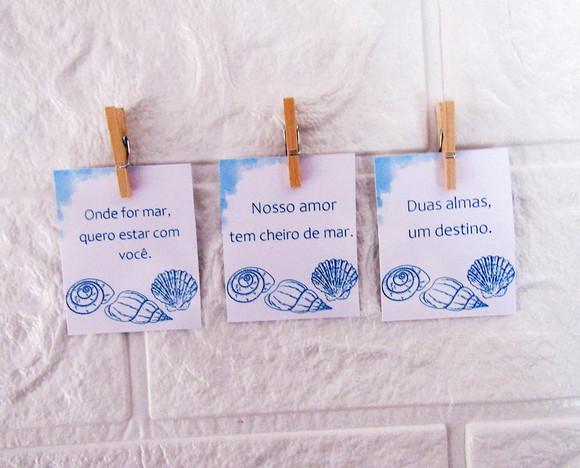 Tag para Drinks com Mini Pregadores