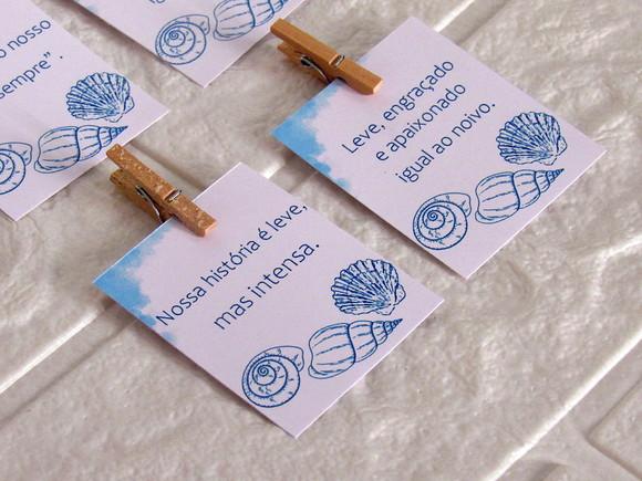 Tag para Drinks com Mini Pregadores