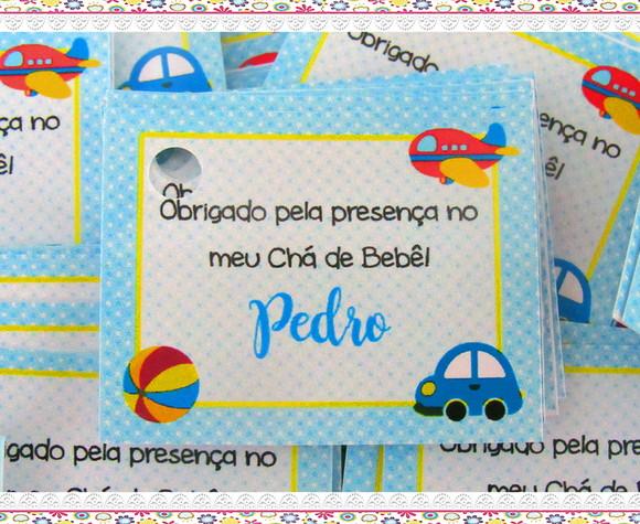 Tag para Lembrancinha Brinquedos