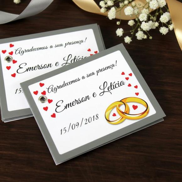 Tag para Lembrancinha Casamento Noivado