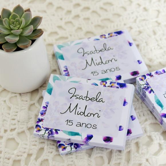 Tag para Lembrancinha Floral