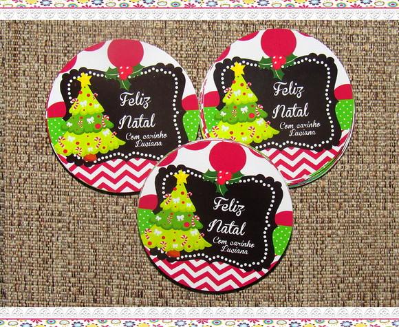 Tag para Lembrancinha Natal - Pinheirinho