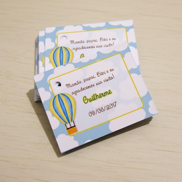 Tag Personalizada Balãozinho
