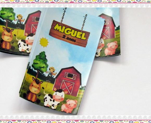 Tag Personalizada para Lembrancinha Fazendinha