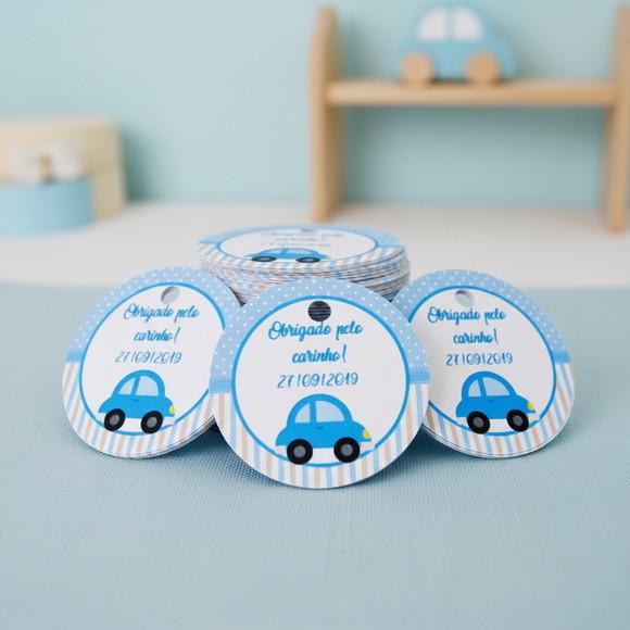 Tag Personalizada para Lembrancinha Fusquinha