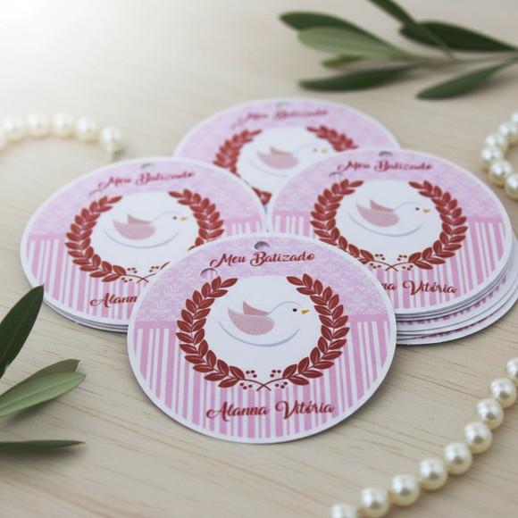 Tags para Personalizadas Batizado