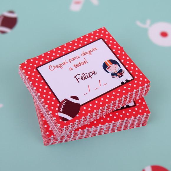 Tags Personalizadas para Lembrancinha Baseball