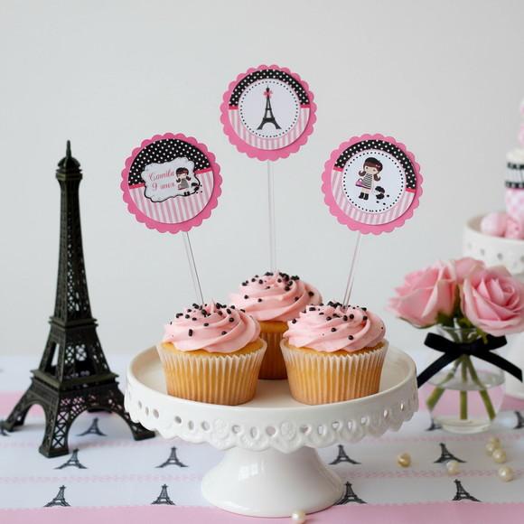 Topper para Docinho Paris
