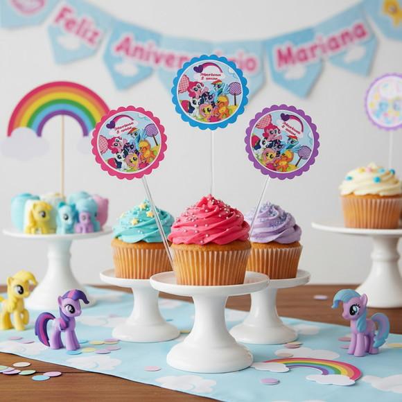 Topper para Docinho My Little Pony