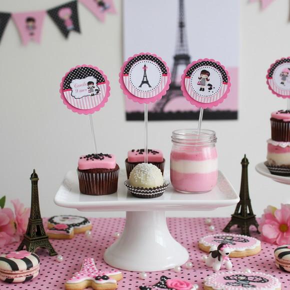Topper para Docinho Paris