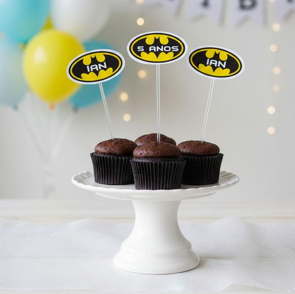 Topper para Docinhos Batman