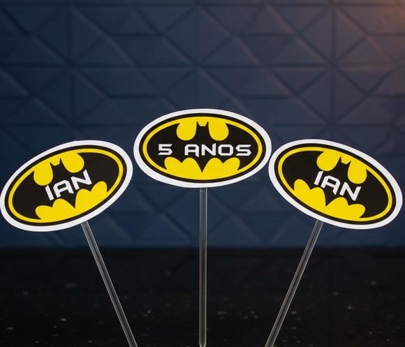 Topper para Docinhos Batman