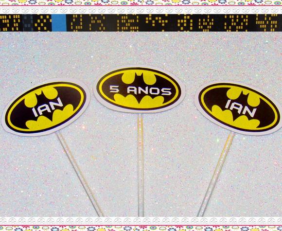 Topper para Docinhos Batman