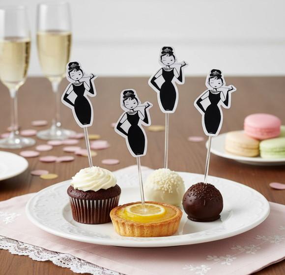 Topper para Docinhos Bonequinha de Luxo