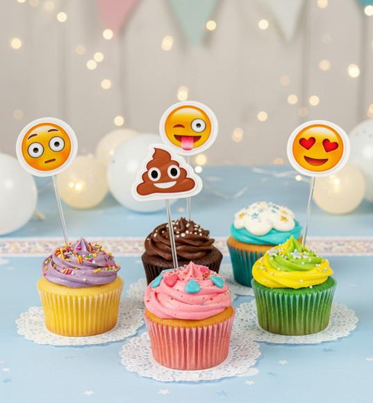 Topper para Docinhos Emoji
