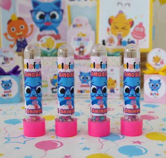 Tubete Personalizado Bolofofos