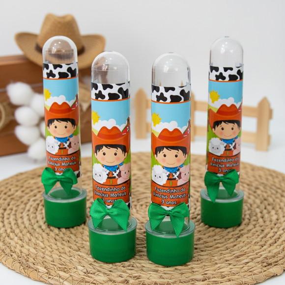 Tubete Personalizado Fazendinha