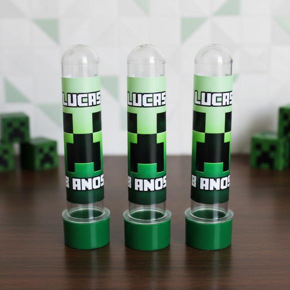 Tubete Personalizado Minecraft