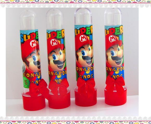 Tubete Personalizado Super Mario
