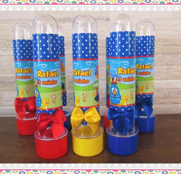 Tubetes Galinha Pintadinha