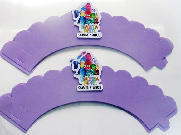 Wrappers Personalizados para Cupcake: Divertidamente