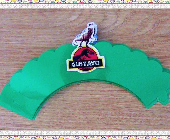 Wrappers Personalizados para Cupcake: Jurassic Park