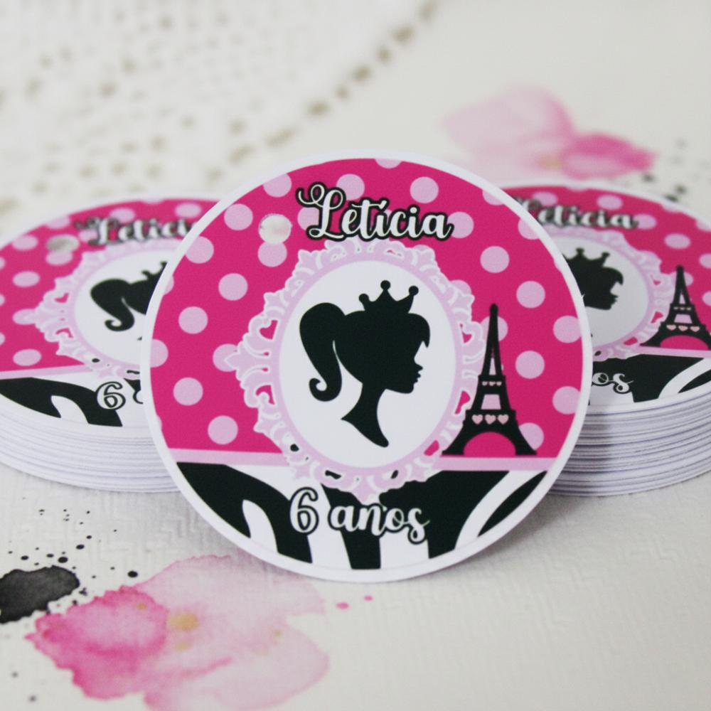 Tags Personalizadas Barbie