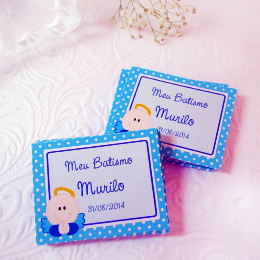 Tags para Batizado Anjinhos