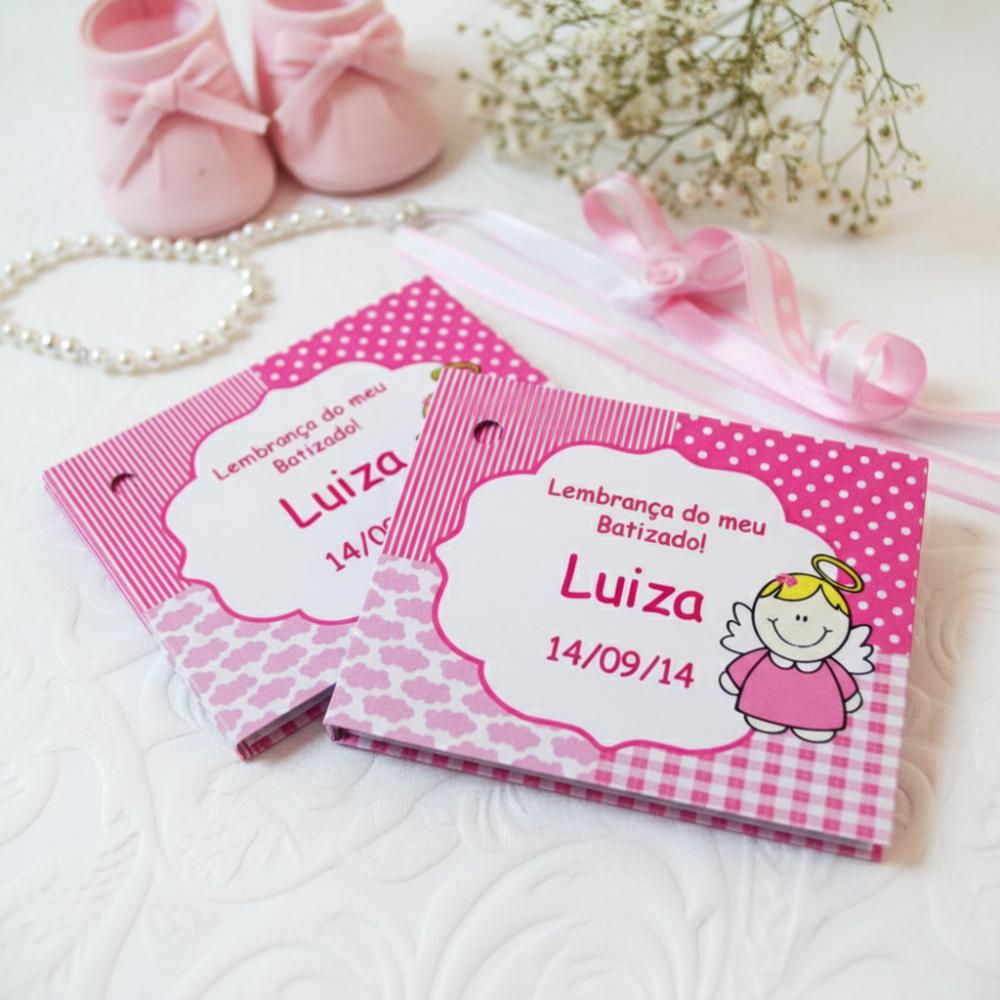 Tags para Batizado Anjinhos