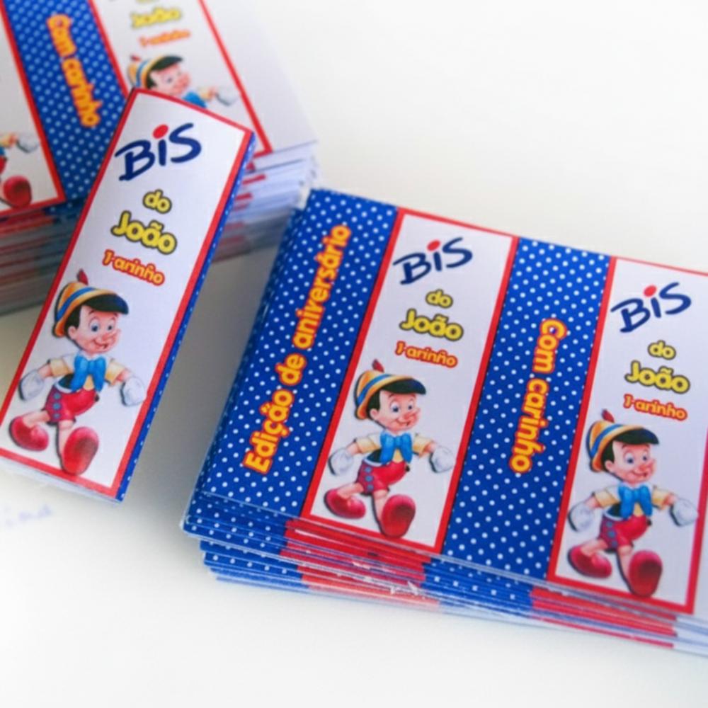 Rótulo Personalizado para Bis Pinóquio