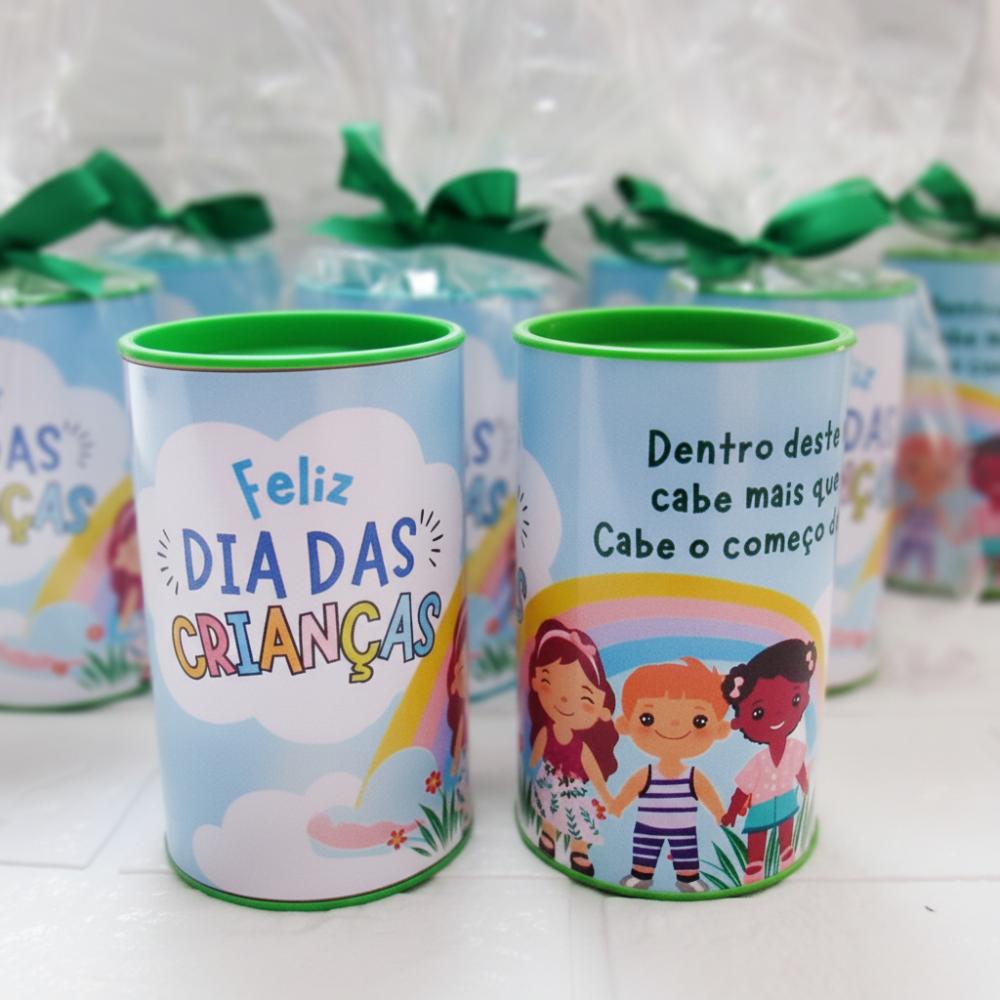 Cofrinho Personalizado Dia das Crianças