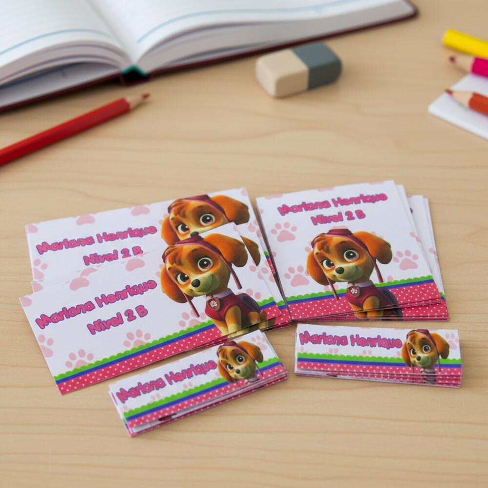 Etiquetas Escolares Personalizadas Skye
