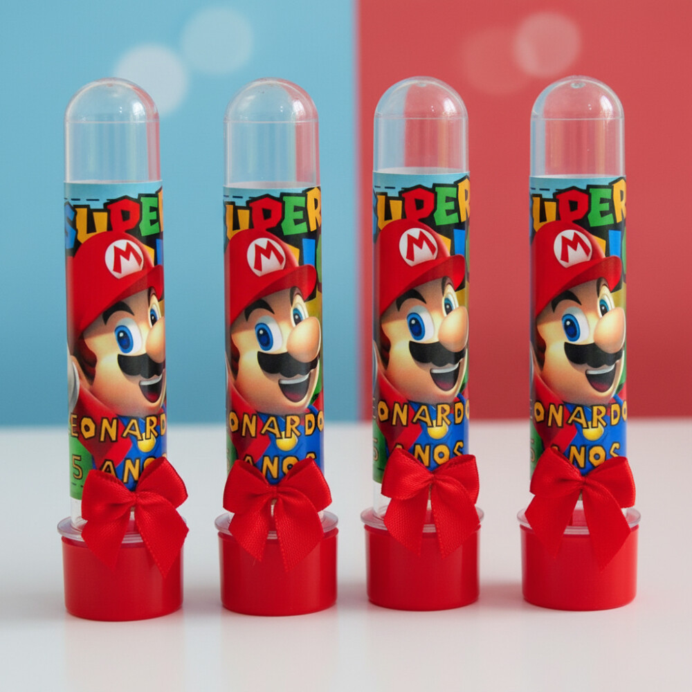 Tubete Personalizado Super Mario