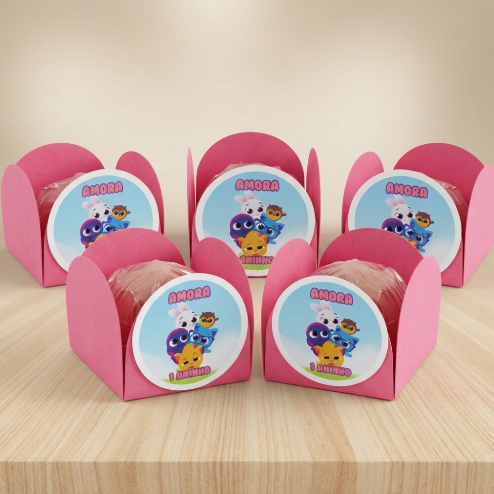 Forminha para Docinhos Personalizada Bolofofos