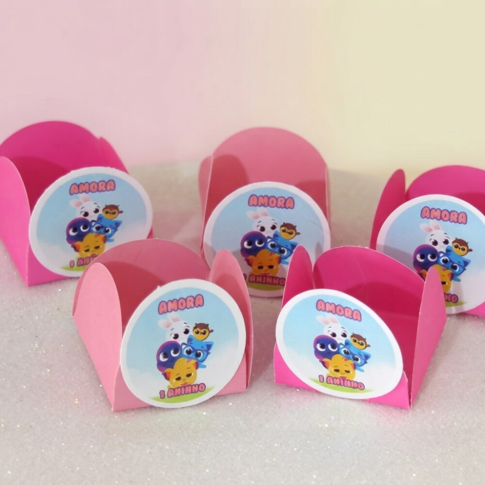 Forminha para Docinhos Personalizada Bolofofos