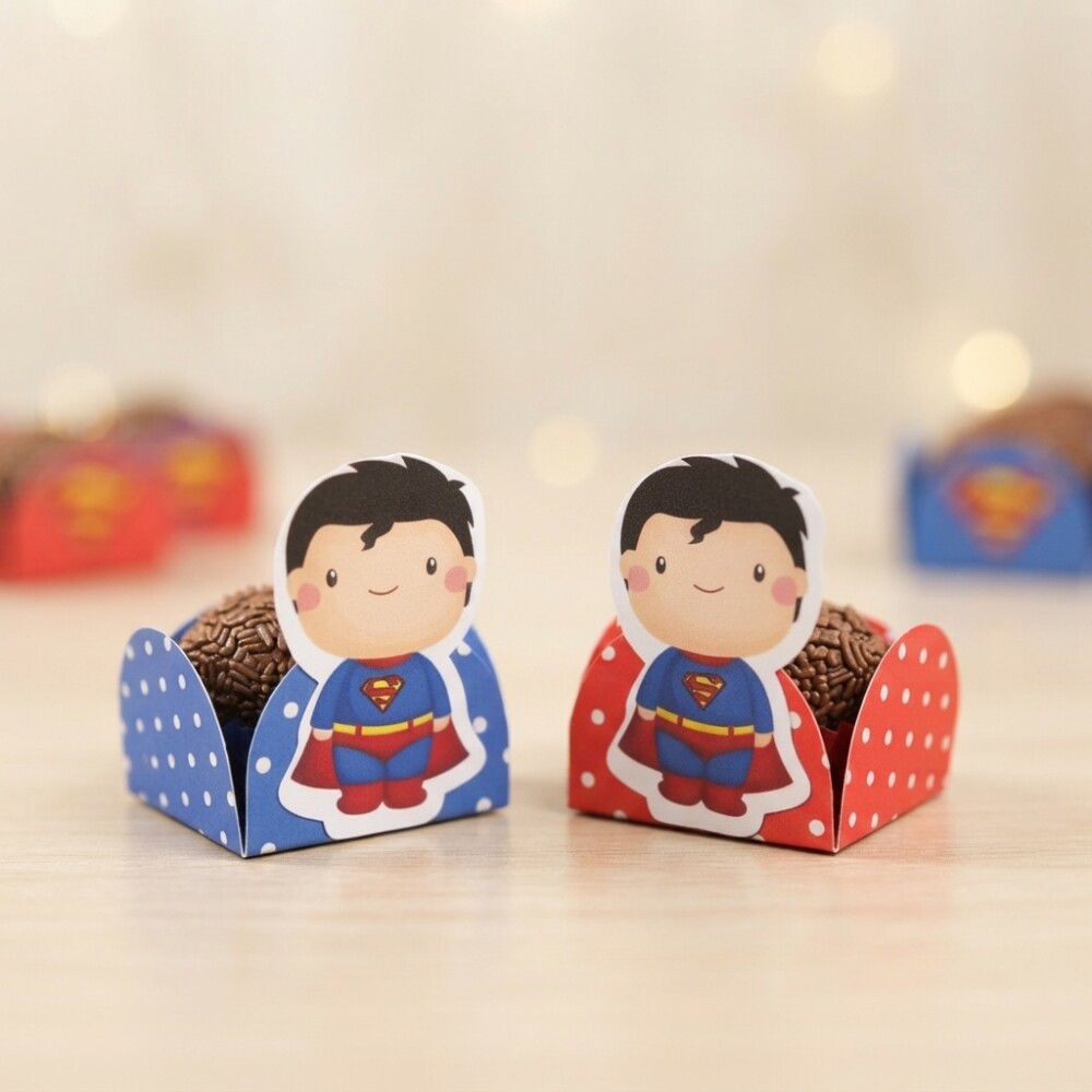 Forminha para Docinhos Super Homem