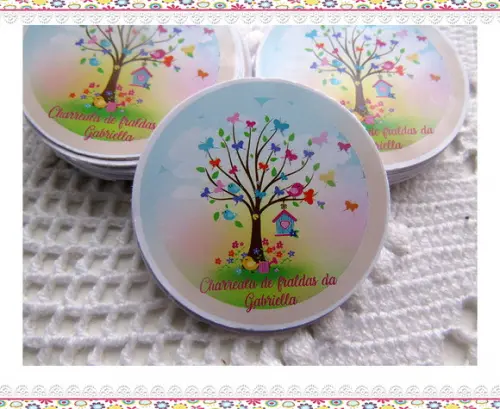 Adesivo Personalizado Jardim Encantado