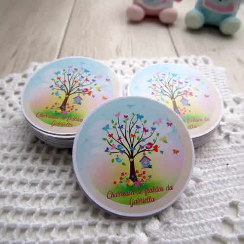 Adesivo Personalizado Jardim Encantado