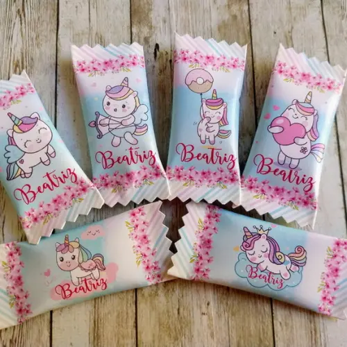Balinha Personalizada Unicórnio