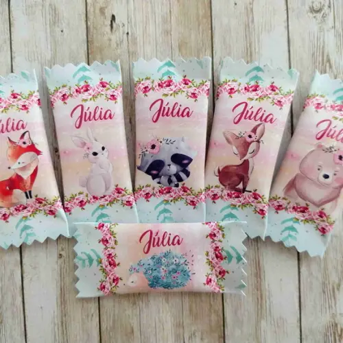 Balinhas Personalizadas Animais do Bosque