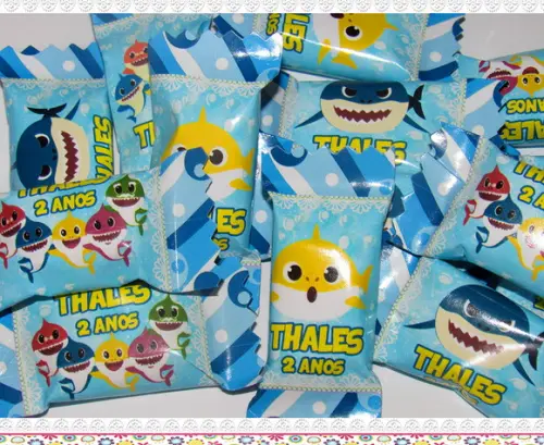 Balinhas Personalizadas Baby Shark