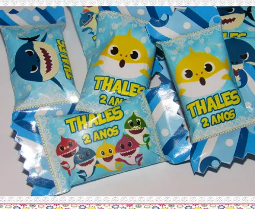 Balinhas Personalizadas Baby Shark