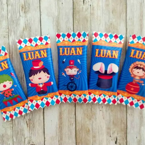 Balinhas Personalizadas Circo