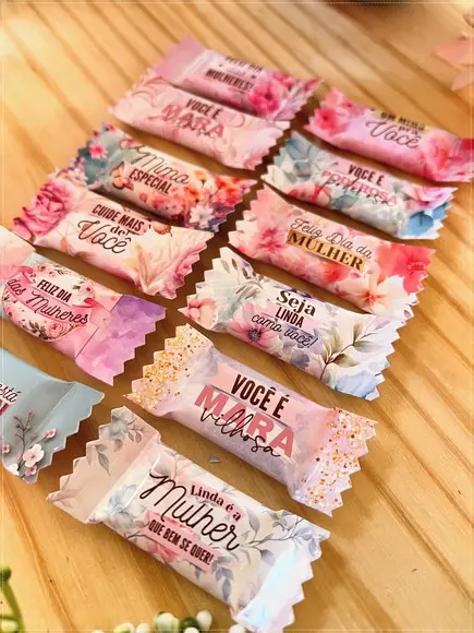 Balinhas Personalizadas Dia da Mulher