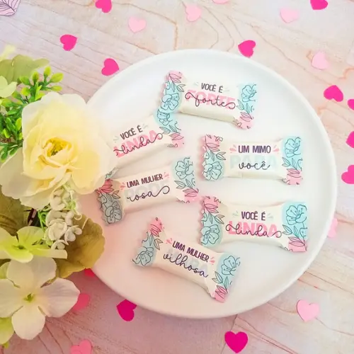 Balinhas Personalizadas Dia da Mulher