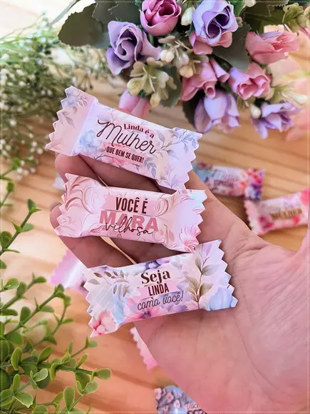 Balinhas Personalizadas Dia da Mulher
