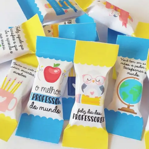 Balinhas Personalizadas Dia dos Professores
