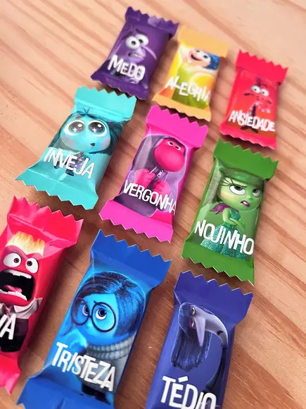 Balinhas Personalizadas Emoções Divertidamente
